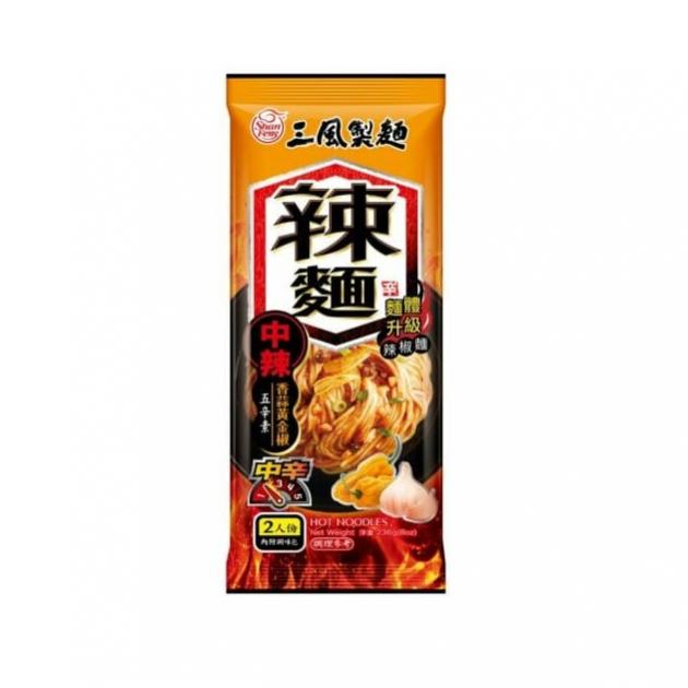 SHAN FENG - HOT NOODLES WITH GARLIC PEPPER  DRESSING